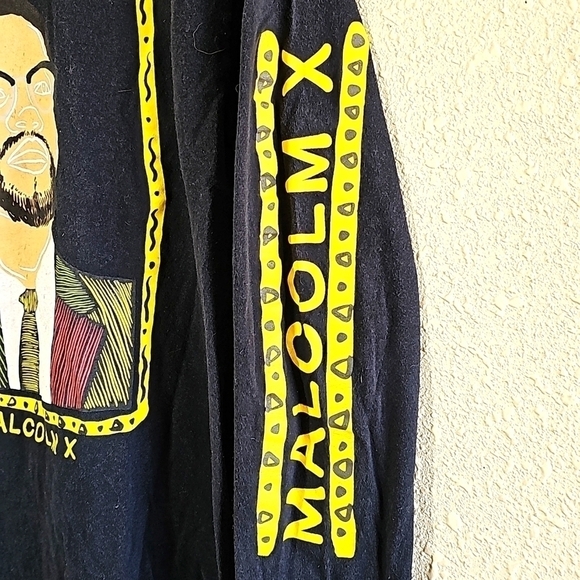 Malcolm X Long Sleeve T-Shirt. - Picture 3 of 5